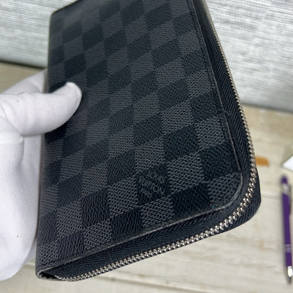 Louis Vuitton Damier Graphite Organizer Long Wallet ✅COA Included - Picture 6 of 16